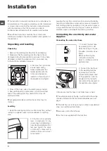 Preview for 2 page of Indesit PWE 91273 S Instructions For Use Manual