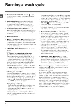 Preview for 6 page of Indesit PWE 91273 S Instructions For Use Manual