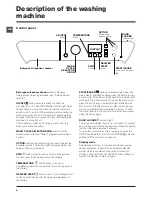 Предварительный просмотр 4 страницы Indesit PWSE 61070 W Instructions For Use Manual