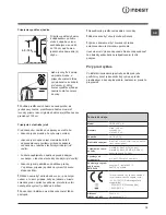 Предварительный просмотр 15 страницы Indesit PWSE 61070 W Instructions For Use Manual