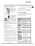 Preview for 3 page of Indesit PWSE 61272 S Instructions For Use Manual