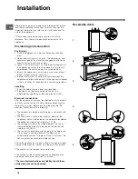 Preview for 10 page of Indesit SAN 400 Manual