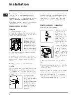 Preview for 2 page of Indesit SIXL 149 D Instructions For Use Manual