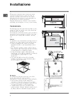 Preview for 2 page of Indesit SOMMARIO VIA 640 C (Italian) Istruzioni Per L'Uso