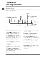 Предварительный просмотр 4 страницы Indesit SOMMARIO VIA 640 C (Italian) Istruzioni Per L'Uso