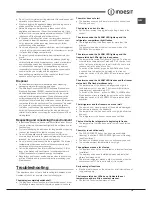 Preview for 15 page of Indesit TAAAN 6 FNF D series Operating Instructions Manual