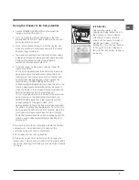 Preview for 7 page of Indesit TAAN 6 FNF S (UK) Operating Instructions Manual