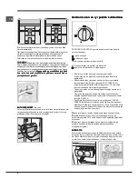 Preview for 6 page of Indesit TAAN 6 L FNF Series Operating Instructions Manual