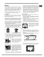 Preview for 13 page of Indesit TD 641 S IX/HA TR Operating Instructions Manual