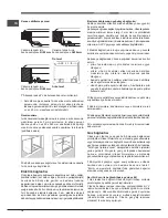 Preview for 14 page of Indesit TD 641 S IX/HA TR Operating Instructions Manual