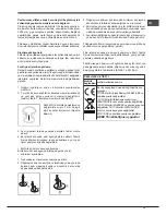 Preview for 15 page of Indesit TD 641 S IX/HA TR Operating Instructions Manual