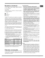 Preview for 17 page of Indesit TD 641 S IX/HA TR Operating Instructions Manual