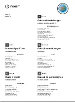 Preview for 1 page of Indesit TZA 1 S Operating Instructions Manual