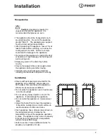 Preview for 4 page of Indesit TZAA 10 Operating Instructions Manual