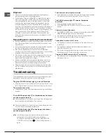 Preview for 16 page of Indesit UIAA 10 Operating Instructions Manual