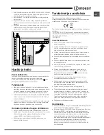 Предварительный просмотр 21 страницы Indesit UIAA 10 Operating Instructions Manual