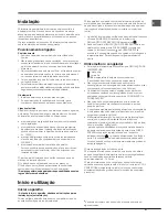 Предварительный просмотр 41 страницы Indesit UIAA 10 Operating Instructions Manual