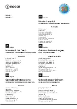 Preview for 1 page of Indesit UIAA 2 Y Series Operating Instructions Manual