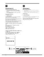 Preview for 2 page of Indesit UPS 1 Series Operating Instructions Manual