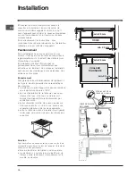 Предварительный просмотр 10 страницы Indesit VEM 45 C Operating Instructions Manual