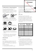 Предварительный просмотр 29 страницы Indesit VIA 630 C Operating Instructions Manual