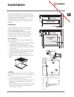 Preview for 7 page of Indesit VIA 640 C Operating Instructions Manual