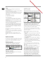 Preview for 8 page of Indesit VIA 640 C Operating Instructions Manual