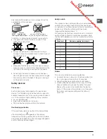 Preview for 11 page of Indesit VIA 640 C Operating Instructions Manual