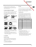 Preview for 19 page of Indesit VIA 640 C Operating Instructions Manual