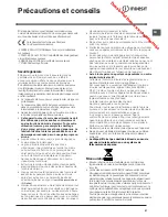 Preview for 21 page of Indesit VIA 640 C Operating Instructions Manual