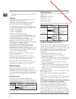 Preview for 40 page of Indesit VIA 640 C Operating Instructions Manual