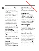 Preview for 42 page of Indesit VIA 640 C Operating Instructions Manual