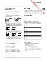 Preview for 51 page of Indesit VIA 640 C Operating Instructions Manual