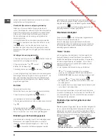 Preview for 58 page of Indesit VIA 640 C Operating Instructions Manual