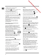 Preview for 74 page of Indesit VIA 640 C Operating Instructions Manual