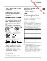 Preview for 75 page of Indesit VIA 640 C Operating Instructions Manual