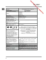 Preview for 80 page of Indesit VIA 640 C Operating Instructions Manual