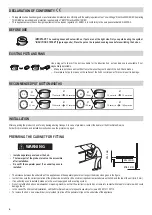 Предварительный просмотр 6 страницы Indesit VIA320XSC Instructions For Use Manual