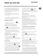 Preview for 13 page of Indesit VRO 632 TD B Operating Instructions Manual