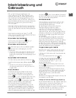 Preview for 49 page of Indesit VRO 632 TD B Operating Instructions Manual