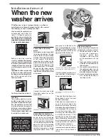 Preview for 13 page of Indesit W 43 T Instructions For Installation And Use Manual