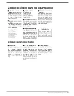 Preview for 33 page of Indesit W 43 T Instructions For Installation And Use Manual