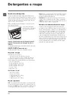 Preview for 32 page of Indesit WASHER-DRYER IWDC 6105 Instructions For Use Manual