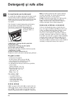 Preview for 44 page of Indesit WASHER-DRYER IWDC 6105 Instructions For Use Manual