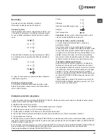 Preview for 53 page of Indesit WASHER-DRYER IWDC 6105 Instructions For Use Manual