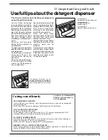 Preview for 9 page of Indesit WD 10 Instructions For Installation And Use Manual