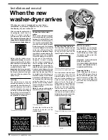 Preview for 12 page of Indesit WD 10 Instructions For Installation And Use Manual