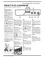 Предварительный просмотр 20 страницы Indesit WD 125 T Instructions For Installation And Use Manual