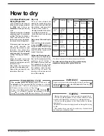 Preview for 8 page of Indesit WD105T Instructions For Installation And Use Manual