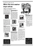 Preview for 14 page of Indesit WD105T Instructions For Installation And Use Manual